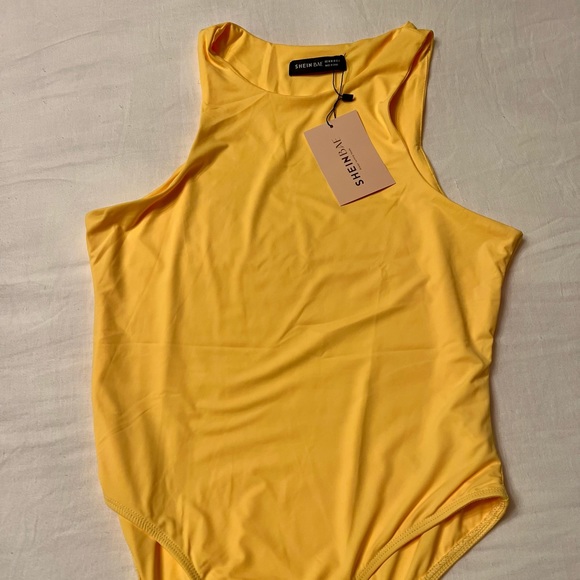 SHEIN Bae Solid Tank Bodysuit - Picture 3 of 3